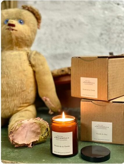 Bougie Pointe de la Torche x Brocante & Co